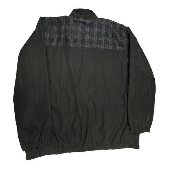 Tommy Armour Golf Jacket Men's XXL Long Sleeve Full Zip Black Windbreaker Jacket - Picture 9 of 13